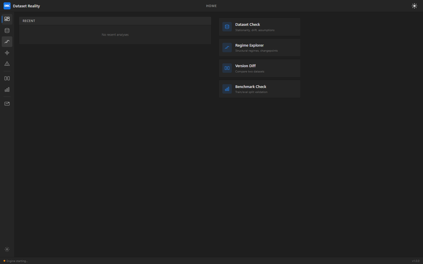 Dataset Reality Check Dashboard